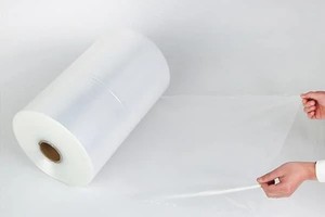 Rouleau de Film Thermorétractable Transparent en <span class=keywords><strong>PE</strong></span> pour Machine d'Emballage Industriel de Bouteilles d'Eau Minérale et de Bière - Product Image 4