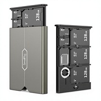 Smallrig Support de carte mémoire Anti-choc Anti-chute et rayures Convient aux cartes SD/Micro SD/SIM-2832
