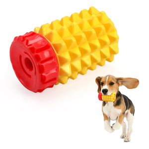 Jolis jouets de dentition de maïs pour animaux de compagnie dents à mâcher nettoyage résistant aux morsures jouets interactifs pour chiens TPR - Product Image 6