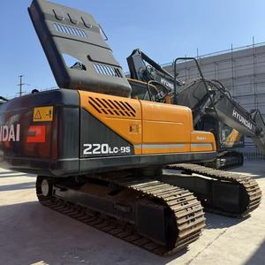 Excavadora Hidráulica de Orugas Hyundai 220-9S de 22 Toneladas, Usada, de Segunda Mano, con Motor, Modelo 2024, Excelente Estado - Product Image 3