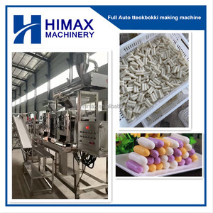 Ventas calientes Línea de producción de pastel de arroz coreano Mochi <span class=keywords><strong>Make</strong></span> Rnew Year Cake Tteokbokki Topokki Machine - Product Image 3