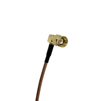 Câble coaxial RP SMA-JW-RG316-RP SMA-JW RG316, assemblage direct usine, RP SMA mâle coudé vers RP SMA mâle coudé