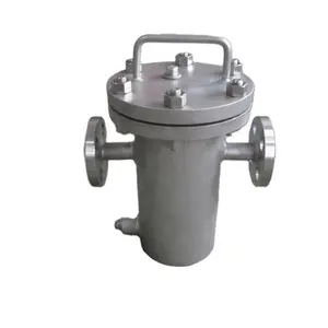 carbon steel simplex bucket strainer