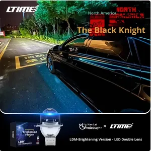 Nouvel ensemble de phares avant LED laser 12V pour Sagitar 19-24, style Black <span class=keywords><strong>Samurai</strong></span> nord-américain, 2 faisceaux haut/bas, Plug-and-Play - Product Image 5
