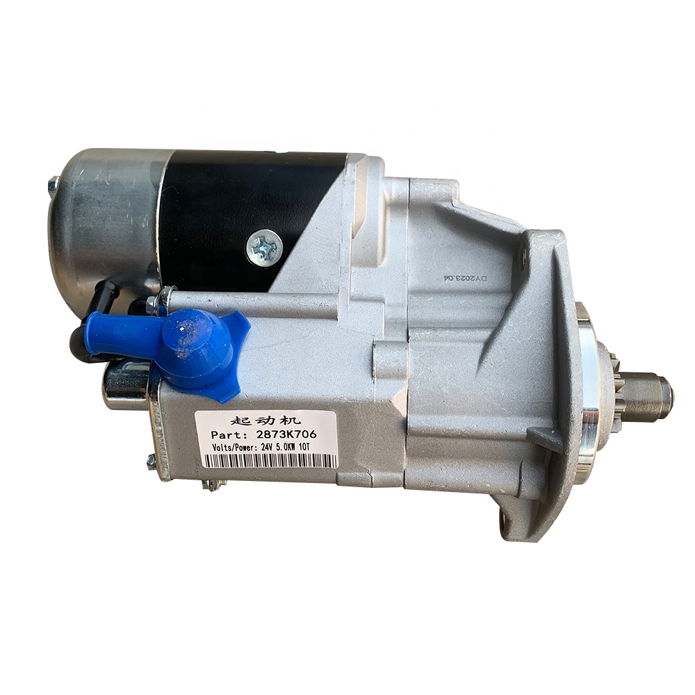 Новый стартер 24V 10T 2873K406 для двигателя погрузчика 1106D-E66TA
