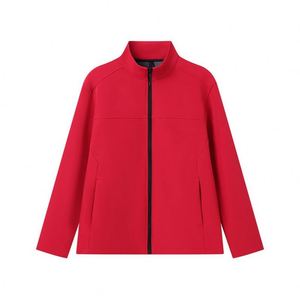 Customized Logo Fleece Work <b>Jacket</b> Coat Men Zip up Windbreaker With Stand Collar Run Sports Trekking Outdoor Softshell <b>Jackets</b> - Product Image 4