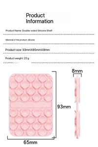 Leyi Chống Trượt 28 Cup <span class=keywords><strong>Silicone</strong></span> Cốc Hút Mat Điện Thoại Di Động Chủ Sucker Biểu Tượng Tùy Chỉnh Điện Thoại Đứng Phụ Kiện Điện Thoại Grip - Product Image 4