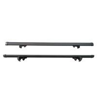 WZAUTO Barre de toit universelle en alliage d'aluminium de style classique de haute qualité Barre de toit avec clé Accessoires de voiture