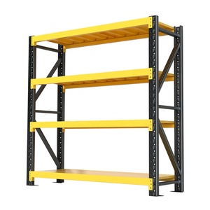 High Quality Boltless Adjustable 200kg/Layer Steel Racks Warehouse Industrial Stack <strong>Storage</strong> <strong>Racking</strong> Shelving <strong>System</strong> - Product Image 4