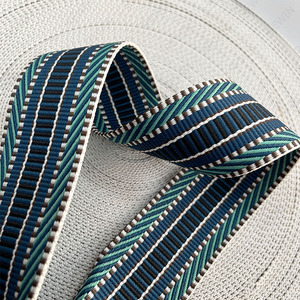 REWIN Manufacturer <strong>2</strong> <strong>Inch</strong> Wide Soft <strong>Cotton</strong> Ethnic <strong>Webbing</strong> Jacquard Woven Ribbon <strong>Webbing</strong> for Belt Bag Handle Strap Purse Strap - Product Image 3