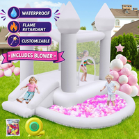 Château gonflable pour enfants et adultes, thème jungle, princesse, dauphin, taille enfant, blocs de construction gonflables