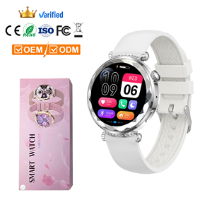 Reloj Inteligente HK88 de Alta Calidad 2026 para Mujer, Resistente al Agua, Llamadas por BT, NFC, <span class=keywords><strong>Pago</strong></span> sin Conexión Alipay, Esfera Personalizable, Pantalla Redonda - Product Image 1