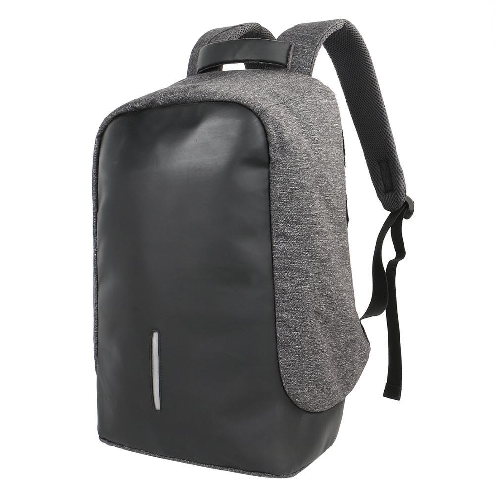 Durable Style Rétro Mode Jeunesse Voyage Ordinateur Portable Anti-vol Sac À Dos avec Port USB