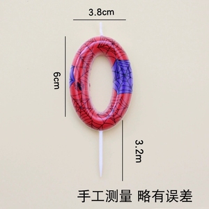 Venta al por mayor nuevo tema <span class=keywords><strong>de</strong></span> Spider-Man número 0-9 velas decoración <span class=keywords><strong>de</strong></span> escena <span class=keywords><strong>de</strong></span> fiesta <span class=keywords><strong>de</strong></span> <span class=keywords><strong>cumpleaños</strong></span> - Product Image 2