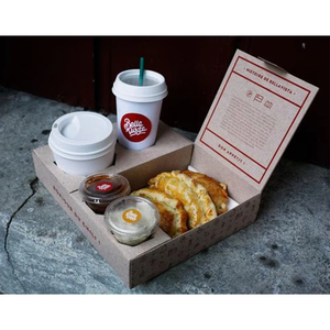 Quà Tặng Pastry 300gms shawarmatakeaway thiết kế đính Bento Craft hình chữ nhật hộp bánh - Product Image 4