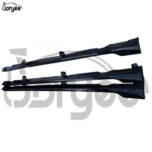Nouvelles Jupes Latérales Sportives GTI Séparateur de Lèvre de Pare-chocs Avant pour VW Golf 7 <span class=keywords><strong>R</strong></span> MK7 2012-2022 Aileron Fibre de Carbone Accessoire de Tuning Automobile ABS - Product Image 3