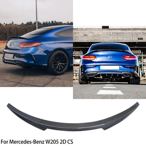 Alerón Trasero de Fibra de Carbono Estilo CS para Clase C W205 C205 Coupé de 2 Puertas, 2014-2020 - Product Image 2