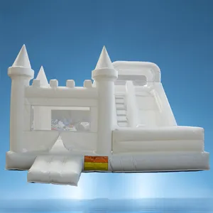 Уникальный сверхбольшой белый домик для прыжков большого размера с крышкой закрытый Свадебный домик для прыжков 17*17 с отзывами