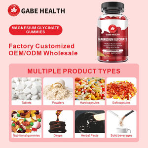 Gummies de glycinate de magnésium pour adultes ODM certifiées GMP – Équilibre minéral du corps, améliore la qualité du sommeil et la mémoire – 2 gummies - Product Image 5