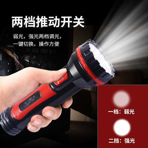 ไฟฉายแบบชาร์จไฟขนาดเล็ก LED ชาร์จ USB ใช้ในกรณีฉุกเฉินกลางแจ้งใช้ในบ้าน - Product Image 2