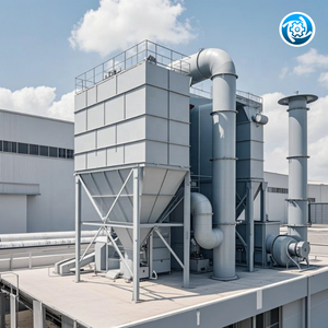 Système industriel de collecteur de poussière machiné pour le dépoussiérage supérieur dans des applications d'installation de récupération de gaz de décharge - Product Image 3