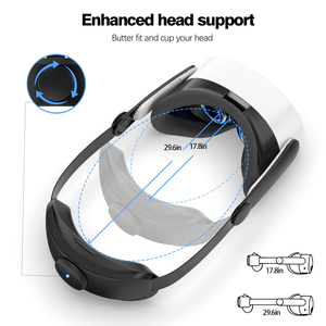 Pour les casques de remplacement Meta for Quest 3s <span class=keywords><strong>VR</strong></span> avec coque Expérience de jeu virtuelle améliorée pour les joueurs - Product Image 5