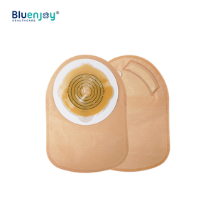 BLUENJOY güvenli tıbbi tek parça kapalı kese kolostomi torbası Ostomy çantası - Product Image 3