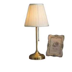 Bedroom Table Lamp Led Warm White <b>Remote</b> <b>Control</b> Ambient <b>Light</b> Modern American Style Master Bedroom Desk Lamp - Product Image 5