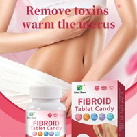Comprimés de vitamines Winstown Fibroid pour l'élimination des toxines et le réchauffement de l'utérus, boîte de 60 comprimés, prendre 2-3 fois par jour