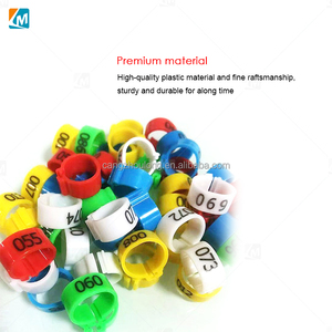 YYG LMA09 Anneaux de patte numériques réutilisables en plastique pour pigeons et perroquets, accessoires pour oiseaux - Product Image 3