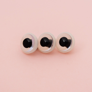 Ojos de plástico de seguridad de nuevo estilo para muñeca, marionetas de animales, manualidades, ojos dobles para juguetes de muñeca de ganchillo - Product Image 3