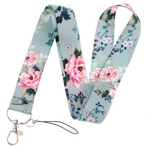 Lanière florale vintage personnalisée de haute qualité pour téléphone portable, porte-clés, porte-badge avec cordon pour enseignants et étudiants - Product Image 2