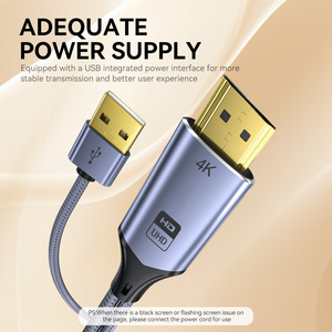 <span class=keywords><strong>HDMI</strong></span> để dp chuyển đổi cáp 4K60hz máy tính xách tay <span class=keywords><strong>TV</strong></span> máy tính kết nối với màn hình video HD CÁP Hợp kim nhôm HDTV Cáp - Product Image 3