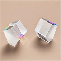 Prisme pentagonal K9, 90 °   Déflection de la faisceau lumineux pour les instruments de topographie optique, de nivellement et de mesure de distance