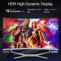 Computadora Todo en Uno para Juegos de 32 Pulgadas, Core I7, I9, Monitor Curvo Monobloque, 8GB/16GB, 1TB SSD, para Educación
