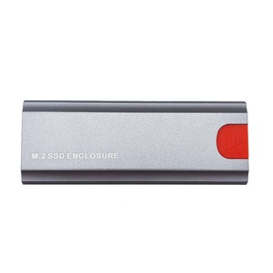 Aluminium portabel M.2 Pcie Nvme Ssd ke Usb 3.1 Tipe C NGFF NVME M.2 penutup casing Ssd - Product Image 2