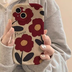 เคสโทรศัพท์กันกระแทกสำหรับ13 PRO MAX r/ 7 8 plus/ 11/12 XS สีน้ำตาลฤดูใบไม้ร่วงและฤดูหนาว - Product Image 1