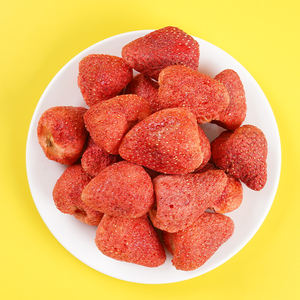 حار بيع تجميد أو العضوية المجففة الفراولة حافظة صحية وجبة خفيفة الطعام الجاف المقرمش تجميد الفراولة المجففة - Product Image 3