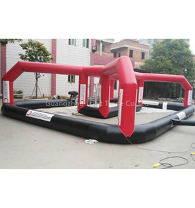 Pista de Carreras Inflable de PVC de Alta Resistencia y Diseño Personalizado de Alta Calidad, Certificada por la CE, para Go-Karts y Motocicletas, con Soplador, Fácil de Instalar - Product Image 3