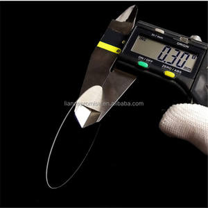 Lembaran Kaca Tempered Ultra Tipis Ukuran Kustom Pabrik 0.5mm 0.7mm 1mm - Product Image 6