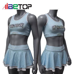 Set uniforme di squadra per <span class=keywords><strong>Cheerleading</strong></span> prodotto di alta qualità e abiti a buon mercato pratica sportiva indossare abiti da allenamento - Product Image 6