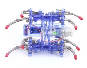 <span class=keywords><strong>Robot</strong></span> araignée électrique, jouet éducatif pour enfants, Puzzle à assembler, jeu scientifique des animaux rampant, pièces - Product Image 5
