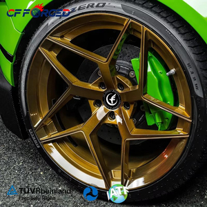 Jantes en alliage forgé monobloc à rayons en Y personnalisées en <span class=keywords><strong>bronze</strong></span>, 20 et 21 pouces, 5x112, pour <span class=keywords><strong>Lamborghini</strong></span> Huracan Aventador <span class=keywords><strong>Urus</strong></span> Racing Performance - Product Image 1