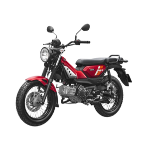 Motocicleta Todoterreno PG-1 Estilo 115cc ABS, Edición Deluxe Roja, Motocicleta de Doble Propósito con Tanque de Combustible de 5.1L - Product Image 1