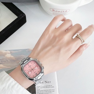 <span class=keywords><strong>Reloj</strong></span> GEDI de Cinco Manecillas para <span class=keywords><strong>Mujer</strong></span>, Esfera Cuadrada, Calendario, Correa de Acero, <span class=keywords><strong>Reloj</strong></span> de Guangzhou, Cronógrafo Multifunción - Product Image 6