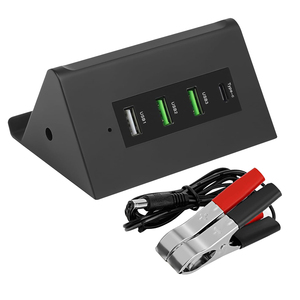 <span class=keywords><strong>DC</strong></span> 12V 24V à <span class=keywords><strong>5V</strong></span> USB convertisseur abaisseur 68W 12V multi-ports adaptateur secteur <span class=keywords><strong>chargeur</strong></span> QC3.0 PD pour la maison et le moteur - Product Image 1