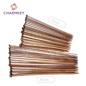 Wholesale 18 <strong>Pairs</strong> <strong>of</strong> Bamboo Needles Single Pointed Bamboo <strong>Stick</strong> Needle for Knitting - Product Image 5
