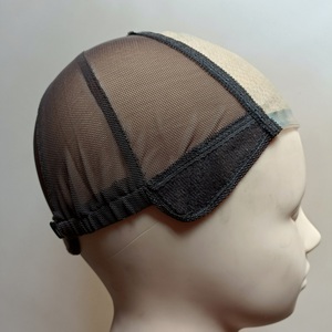Medium Size Wig <strong>Cap</strong> for Making Wigs U Part <strong>Wave</strong> <strong>Cap</strong> for Making Lace Wigs Mesh Dome <strong>Cap</strong> With Adjustable Strap - Product Image 4