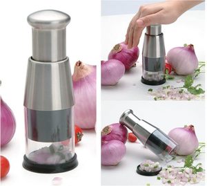 Presse-ail manuel robuste, mini hachoir, broyeur et trancheur de légumes portatif pour cuisine - Product Image 2