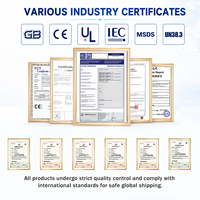بطارية ليثيوم بوليمر نحيفة 170 مللي أمبير 601230 معتمدة من KC MSDS UN38.3، تصنيع OEM ODM للساعات الذكية والأجهزة القابلة للارتداء